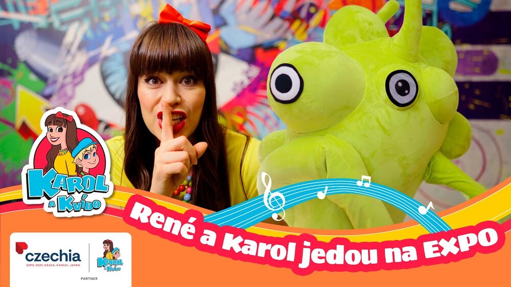 Videoklip a písnička Karol a René jedou na Expo 2025